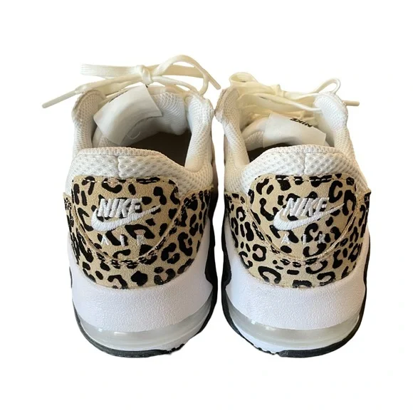 NWOT Nike Air Max Cream and Black Leopard Sneakers - Picture 8 of 10